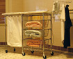 wheel closet with ironing boards